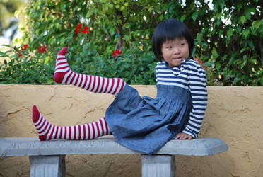 Striped Stockings 10