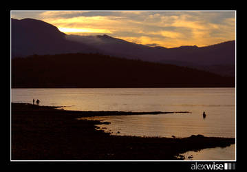 Fly Fishing to the sunset