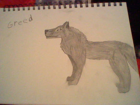 Greed as a wolf