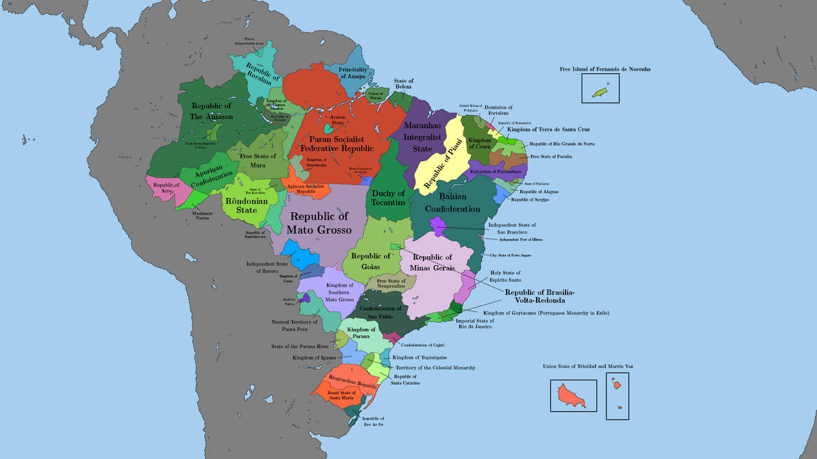 Balkanized Brazil By Gamernfg32 On Deviantart Balkanized Brazil By Gamernfg32 On Deviantart