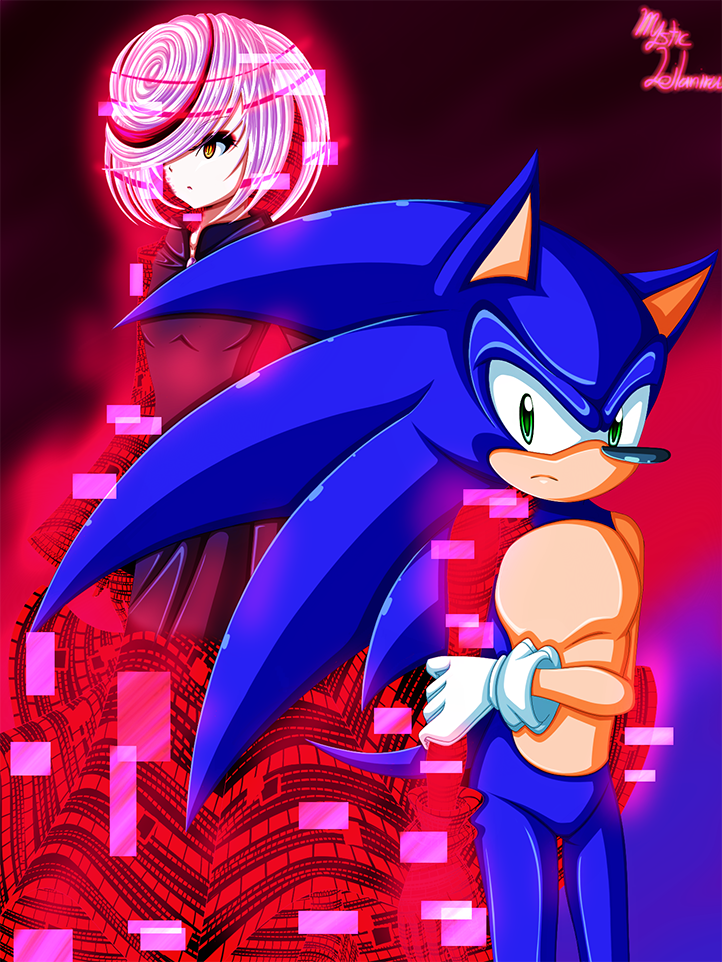 Sonic x Super Sonic redraw by XxFlamexX14 on DeviantArt