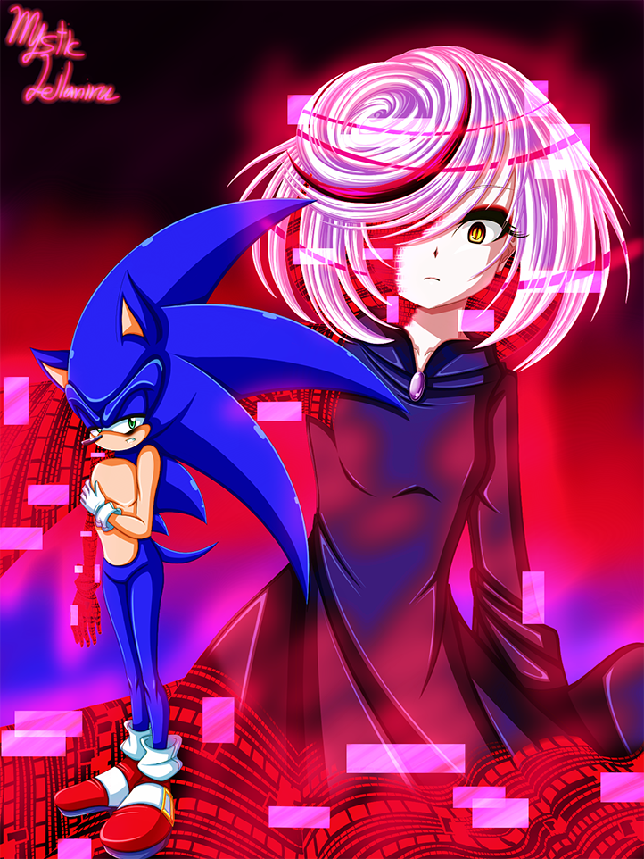 Sonic x Super Sonic redraw by XxFlamexX14 on DeviantArt