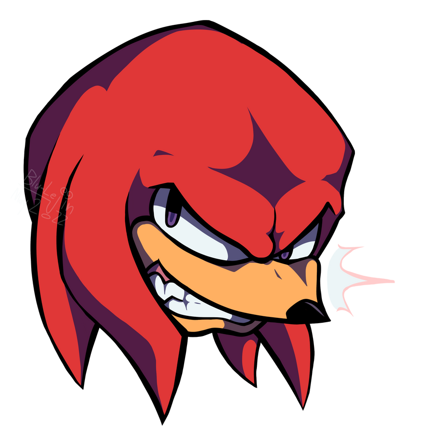 Knuckles by Blu-Lejin on DeviantArt