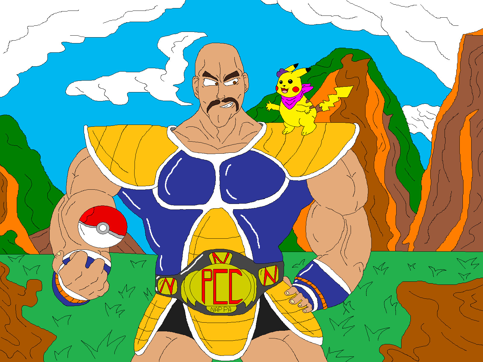 Nappa and Pika