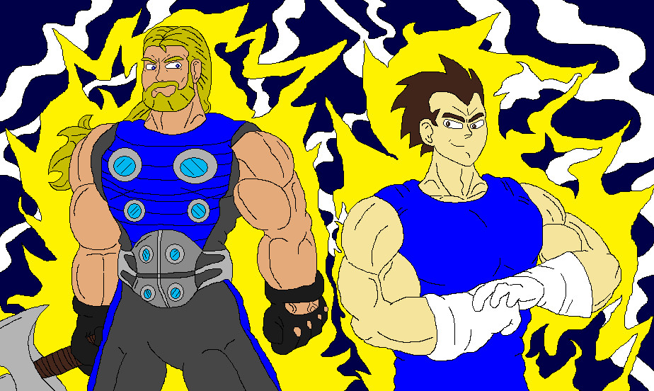 Thor and Vegeta