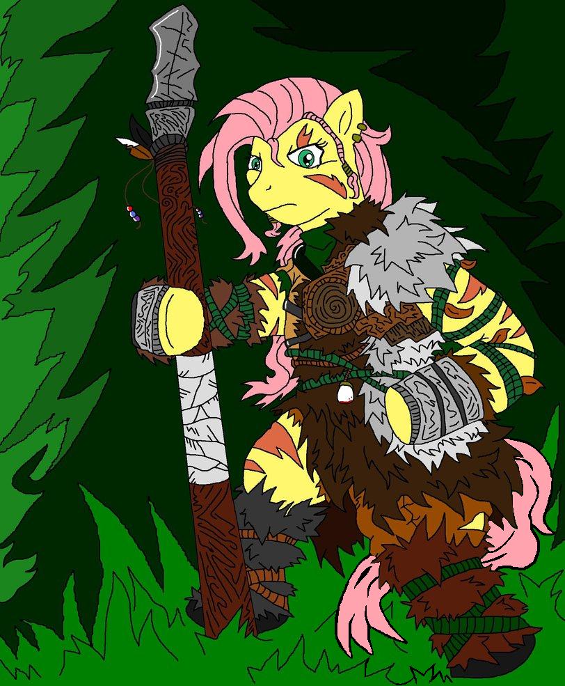 Fluttershy the Druid