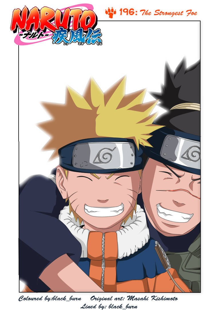 Chapter 196 Naruto Chapter 196 Cover by kensei-kun on DeviantArt
