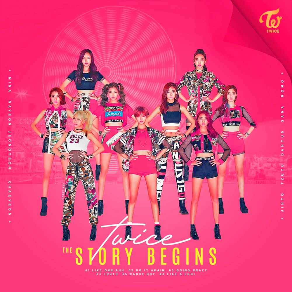 Twice The Story Begins Fan Made Album Ver 1 By Cre4t1v31 On Deviantart