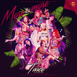 TWICE - More and More (Fan Made Album Cover)