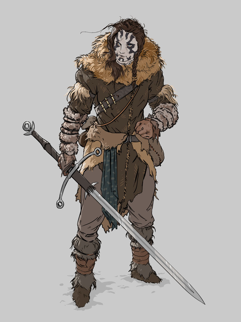 Dnd Goliath Female - Ancho Wallpaper