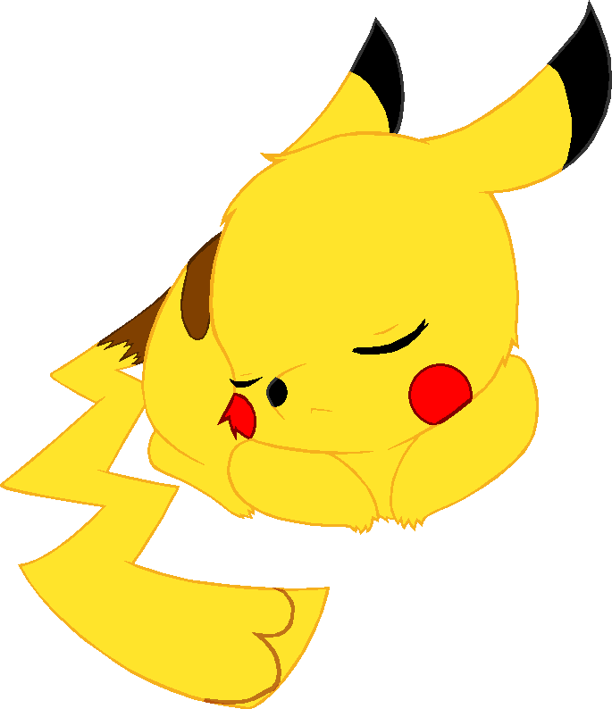 ~PokeBase~ Sleeping Pikachu