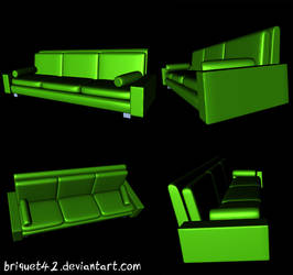 Cinema 4D - Couch