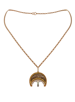 Sun Key Necklace