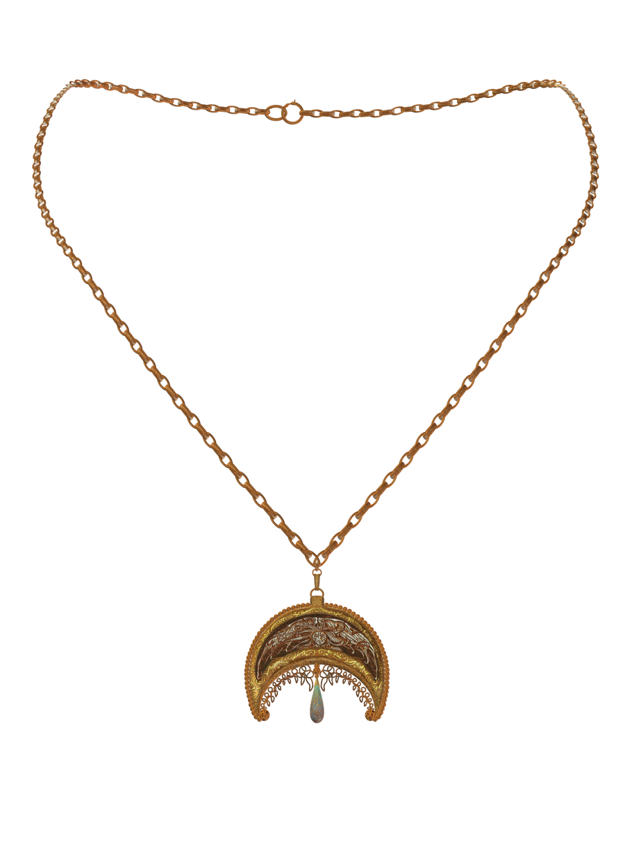 Sun Key Necklace