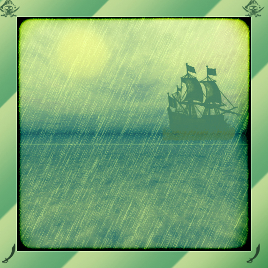 Pirate Ship in the Rain