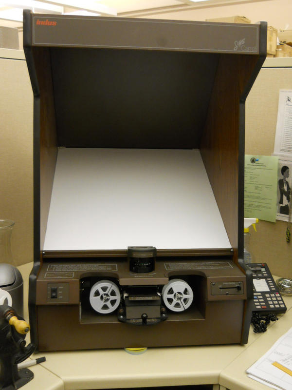 Old Microfilm Reader by Calisaroa on DeviantArt