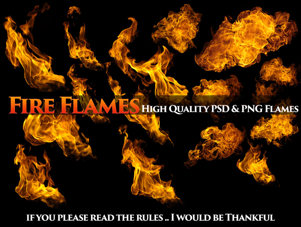 Fire Flames HD PSD AND PNG For Free by Gilgamesh-Art