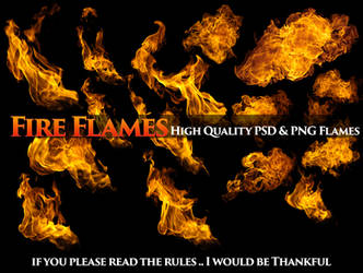 Fire Flames HD PSD AND PNG For Free