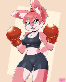 Anthro Rabbit Boxer Anthro Female Boxing on Female-Boxing - DeviantArt