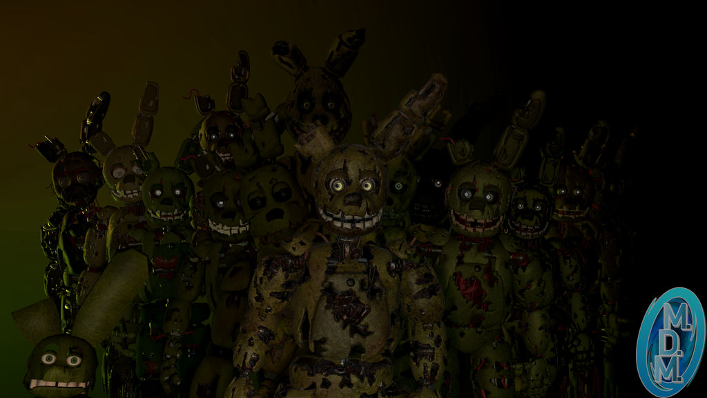 Springtrap Evolution by mephilis12 on DeviantArt