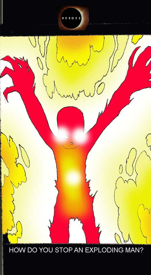 Exploding Man by theblackdudewhodraws on DeviantArt