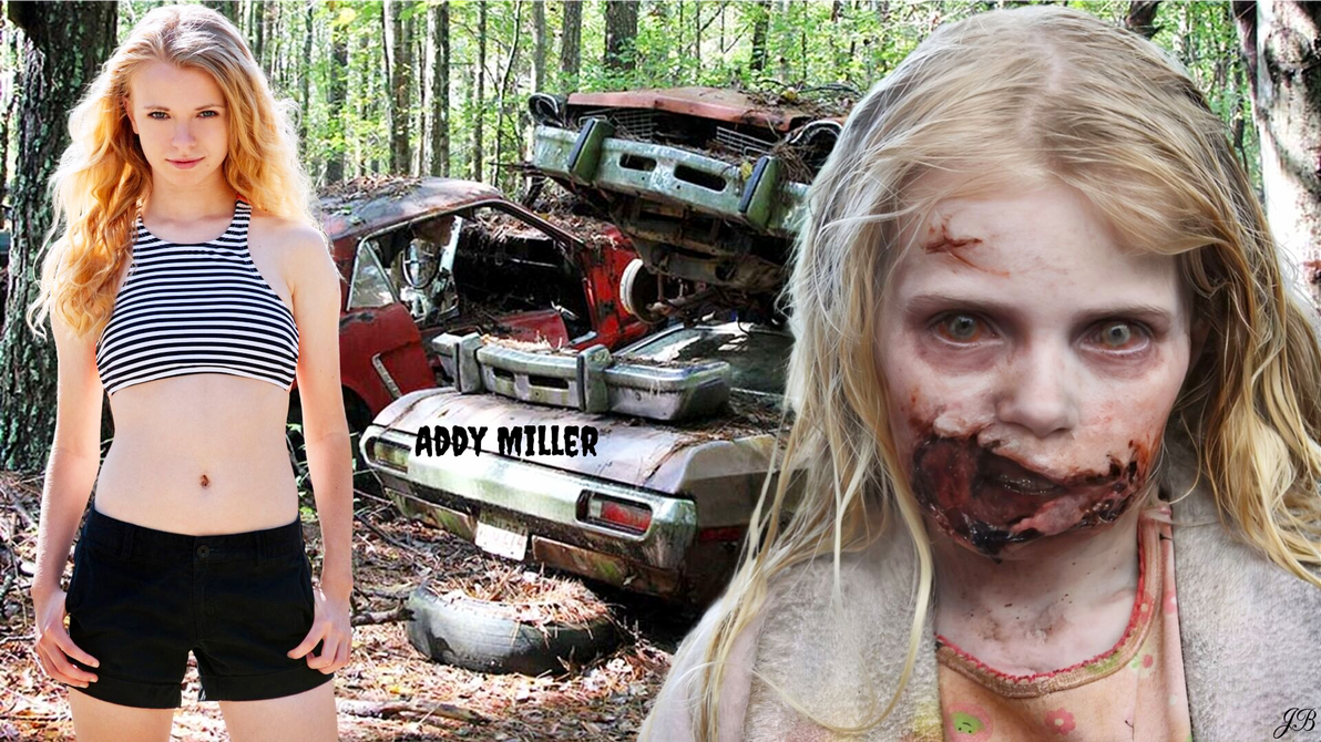 Addy Miller As Teddy Walker On The Walking Dead by RedRangerJB on ...