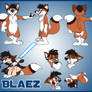 Blaez Model Sheet