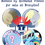 Buttons for BronyCon