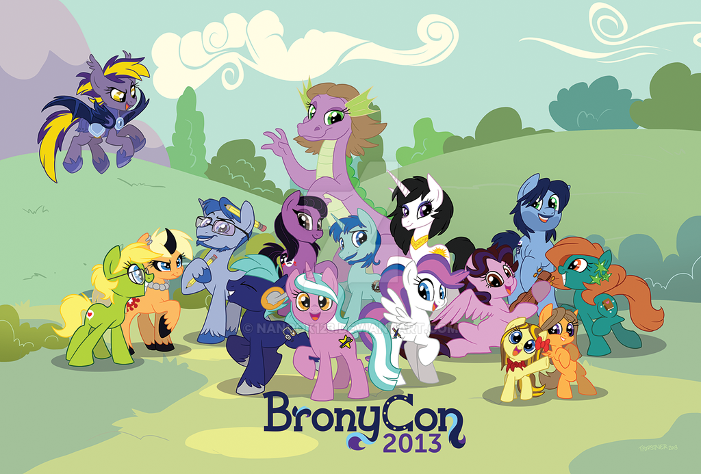 BronyCon Art - 2013 Guest Poster