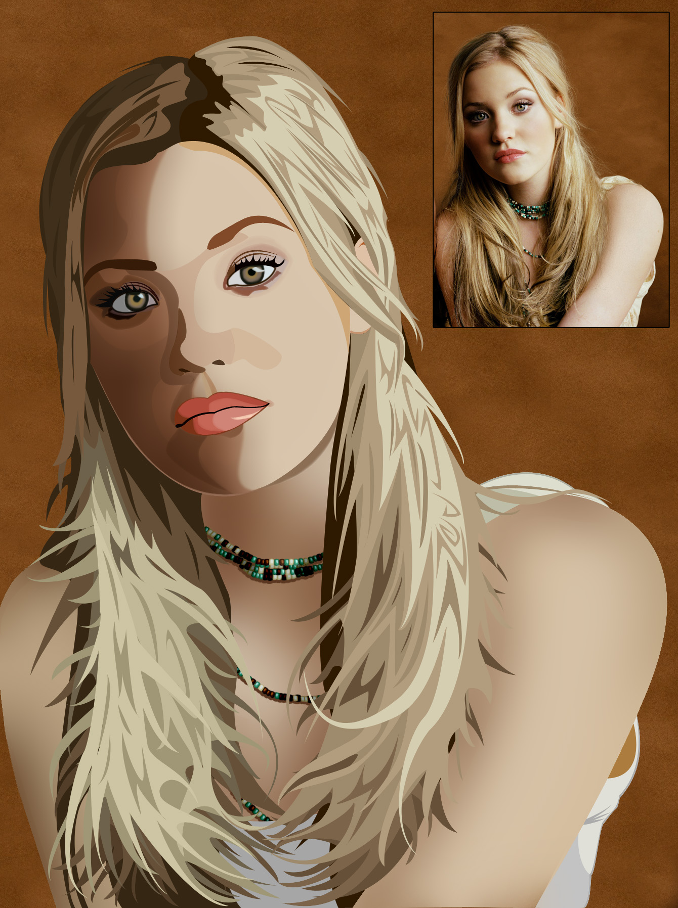 Amanda Michalka Vector