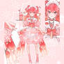 [CLOSED] Adoptable Peach Sakura Girl