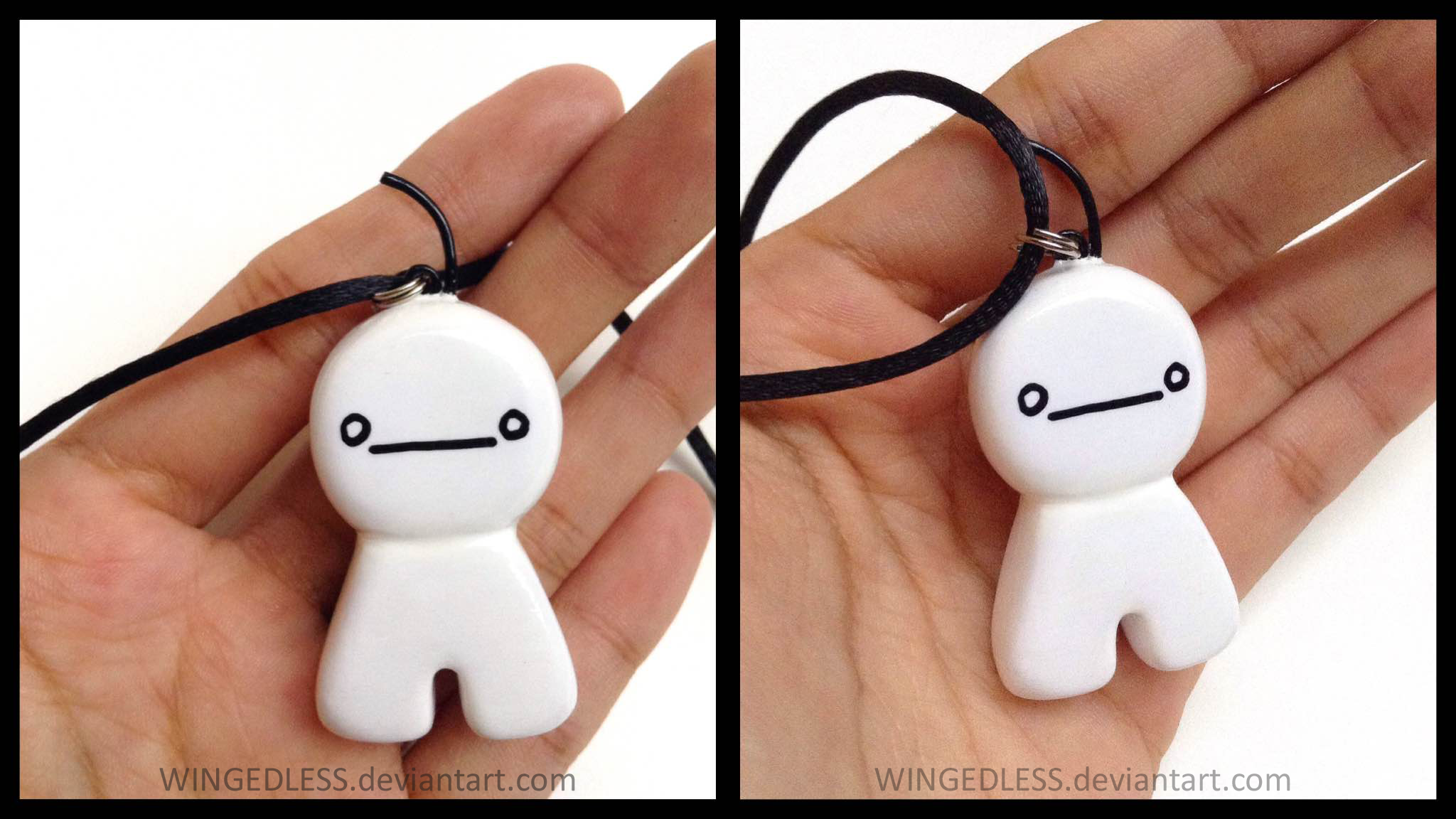 Cryaotic ( Cry ) : Sup Guy Charm Necklace .