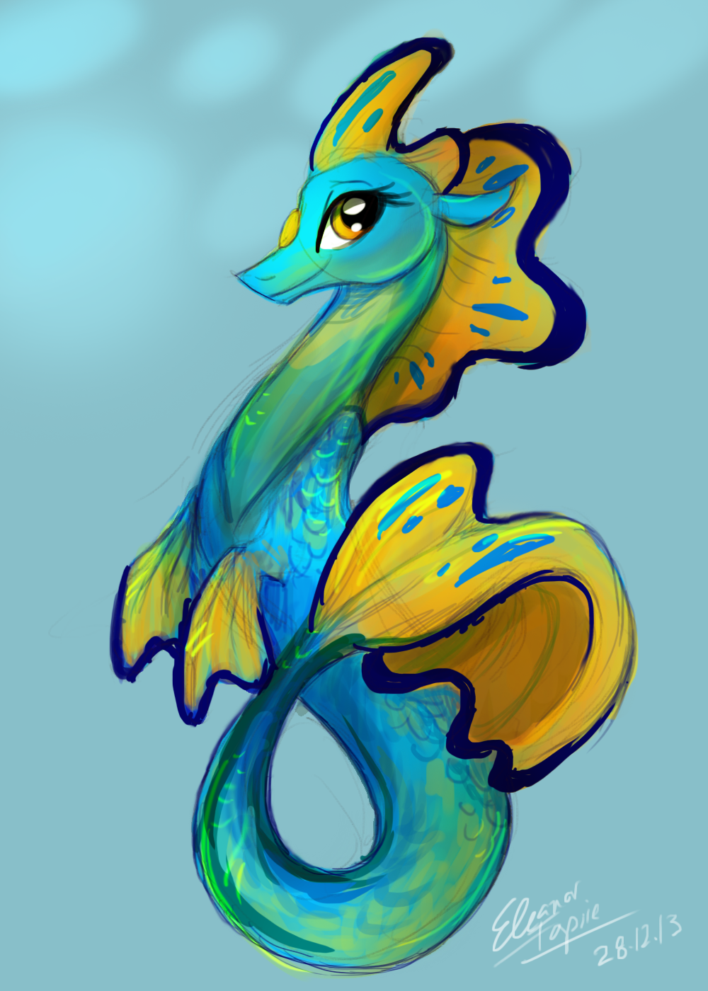 REUPLOAD Seahorse Design