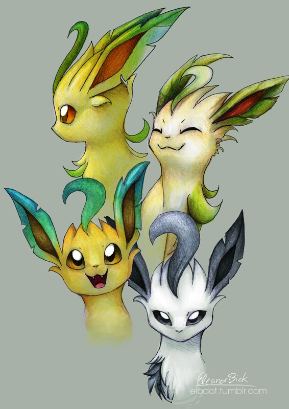 470. Leafeon by TheAdorableOshawott on DeviantArt