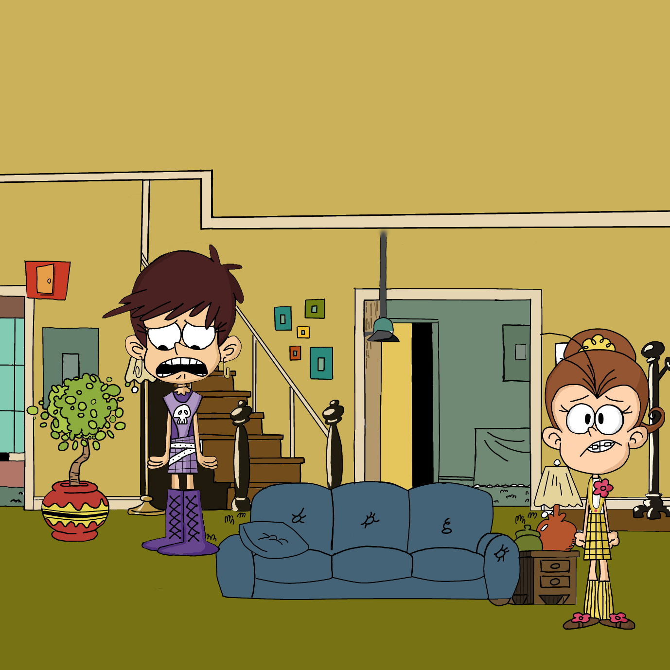 Loud House Wedgie By Cupcakelove168 On DeviantArt loud-house-wedgie-by-cupcakelove168-on-deviantart