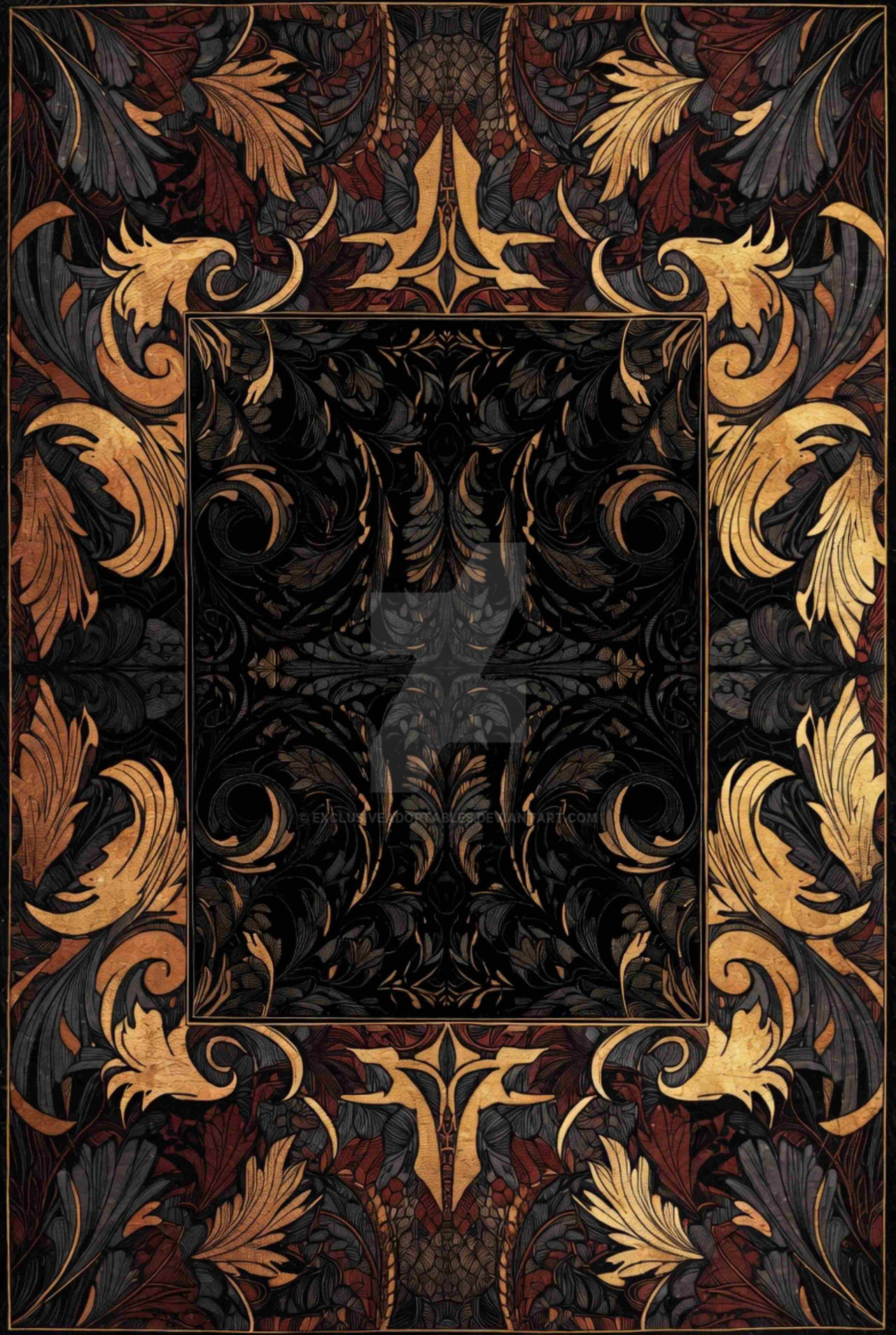 Fantasy Frame Deviantart fantasy frames, decorative frames, glowing frames, by ...