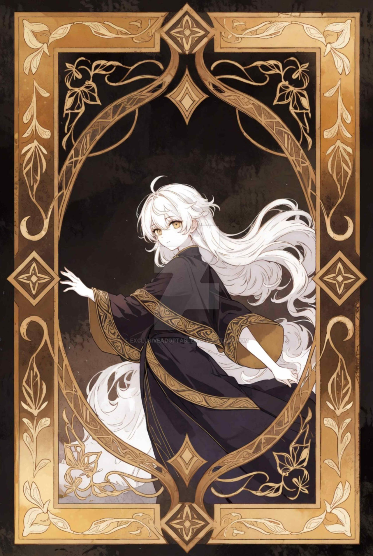 Rustic Fantasy Frame fantasy frames, decorative frames, glowing frames, by ...