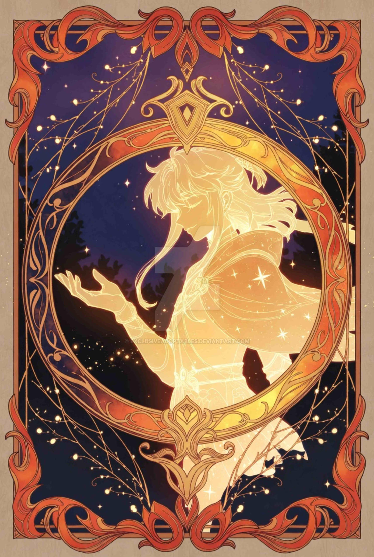 Fantasy Frame Deviantart fantasy frames, decorative frames, glowing frames, by ...