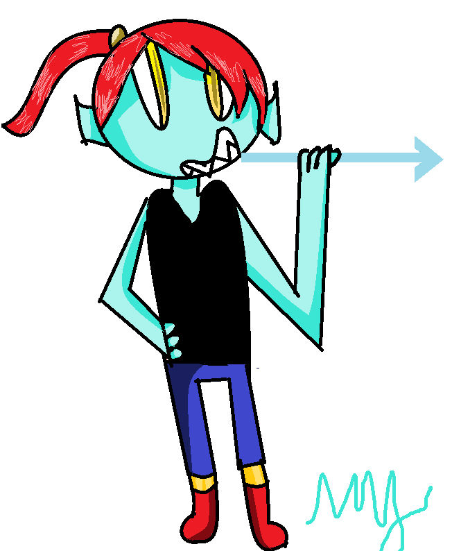 Young Undyne by epicMarychanGG on DeviantArt