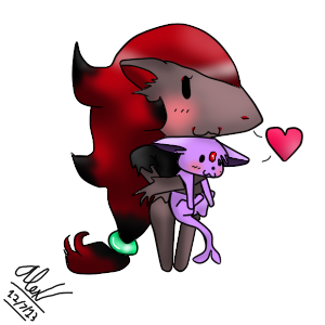 Birthday Gift: ZoroarkxEspeon