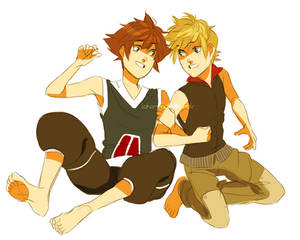 roxas and sora