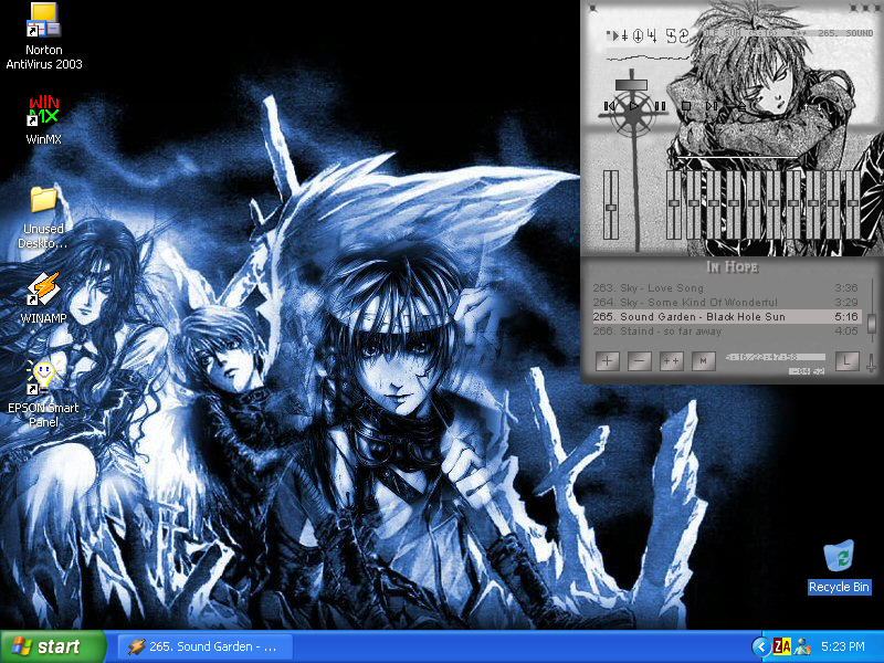 Angel Sanctuary Fan Desktop 1