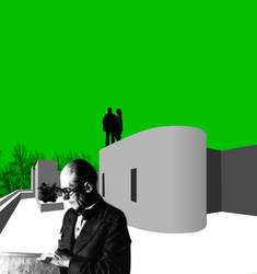 Villa Stein, Le Corbusier, Photomanipulation