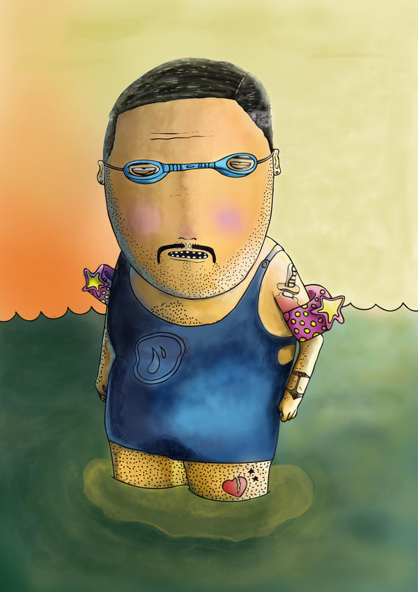 Swimmer by Peekone on DeviantArt