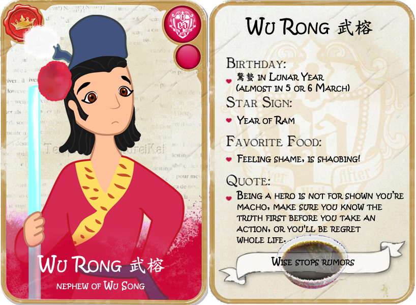 W Rong Num Wu Rong card by ojamajomary on DeviantArt