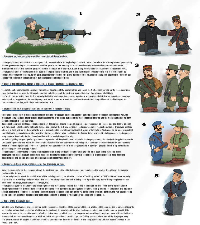 Uruguayan Army (A.U 1920) by KRIEG on DeviantArt