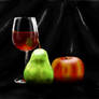 fruit and wine