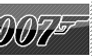 James Bond 007 stamp