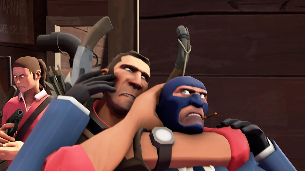 Deviantart Stranglel2 TLoUxTF2 - Strangle by Deathy28 on DeviantArt