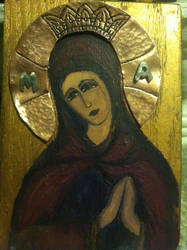 Virgin Mary icon